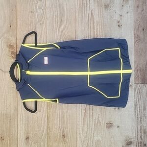 Hunter for Target Navy and Yellow Windbreaker Vest Size Large 10/12
